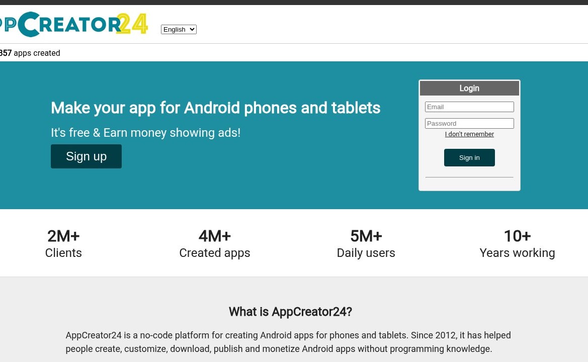 Appcreatore24