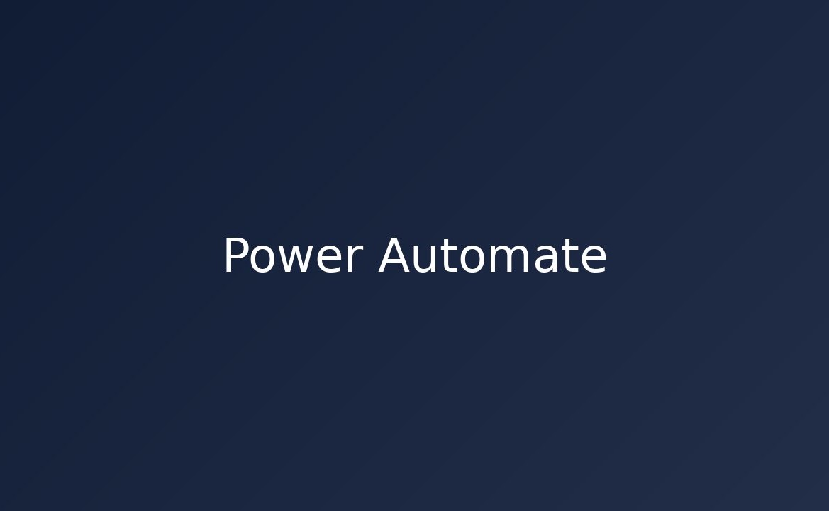 Power Automate