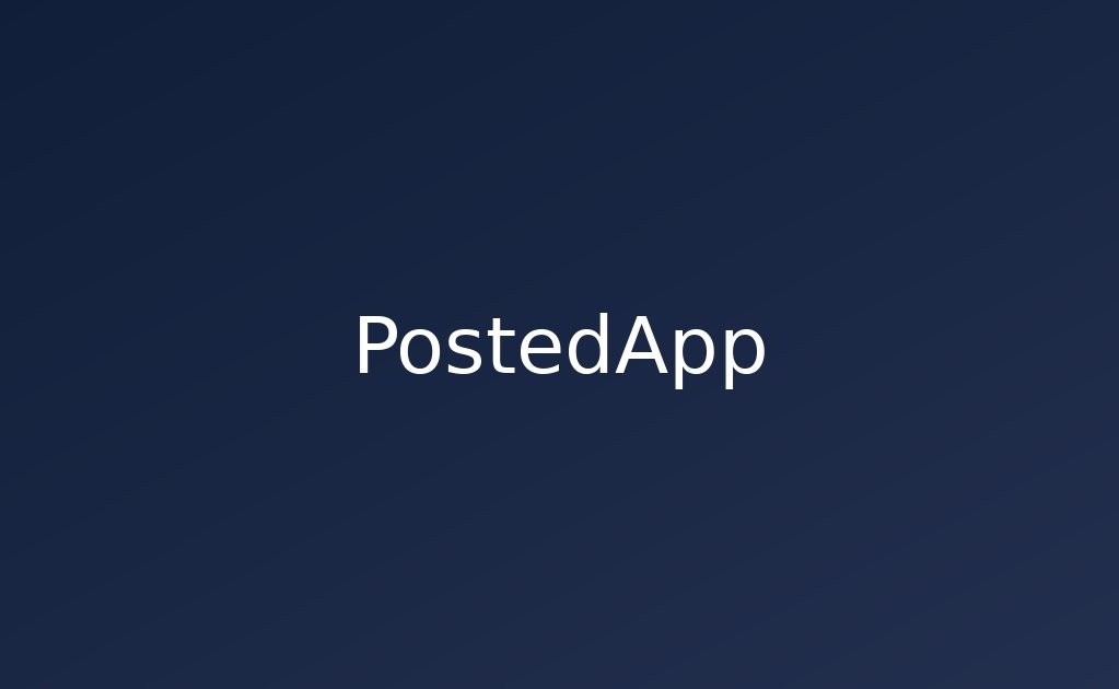 PostedApp