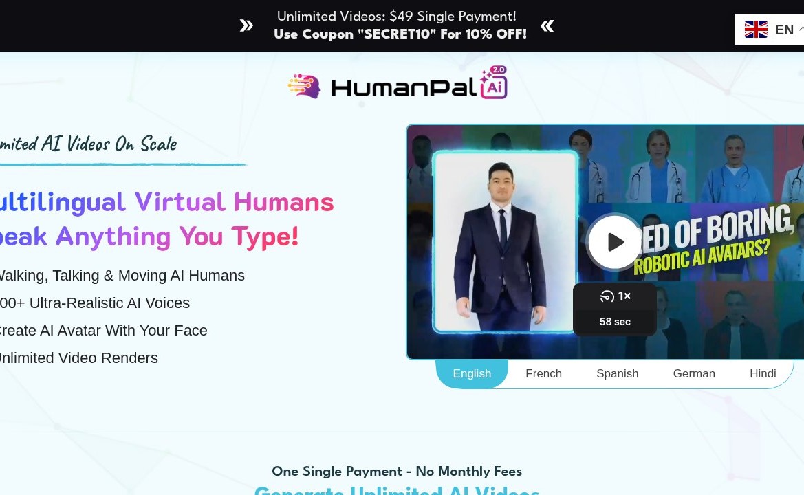 HumanPal Funnel