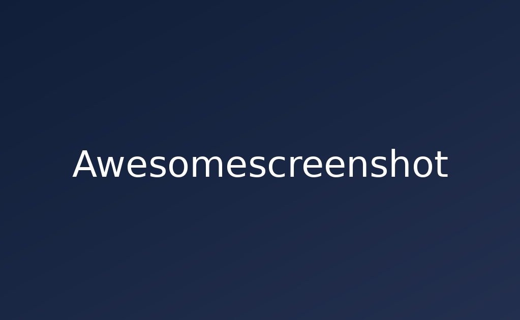 Awesomescreenshot